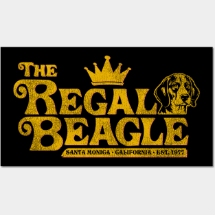 Regal Beagle Lounge 1977 Worn Posters and Art